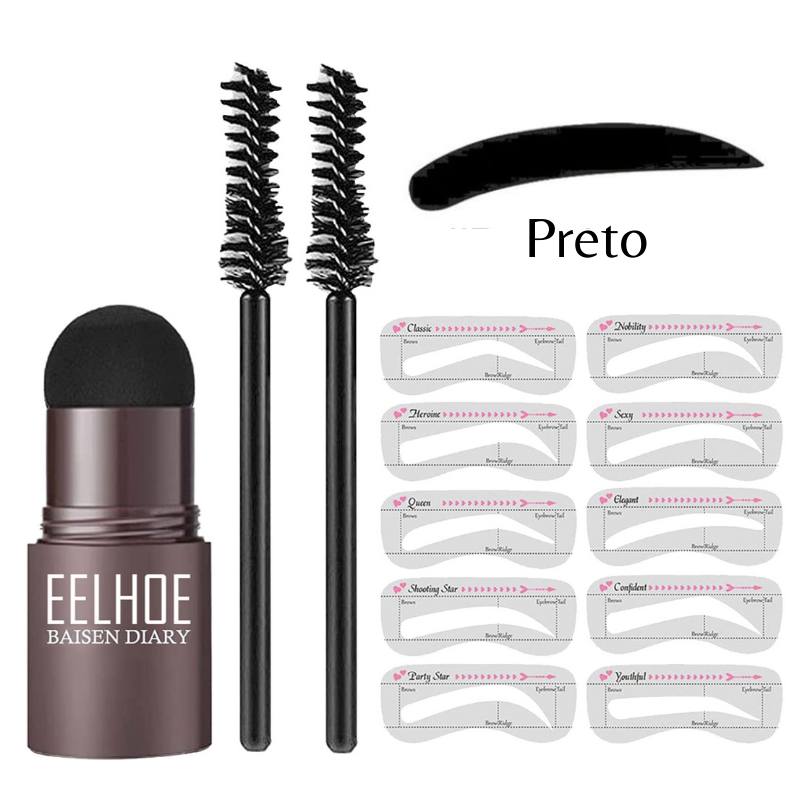 Kit Modelador de Sobrancelhas - Carimbo Perfect Eyebrow