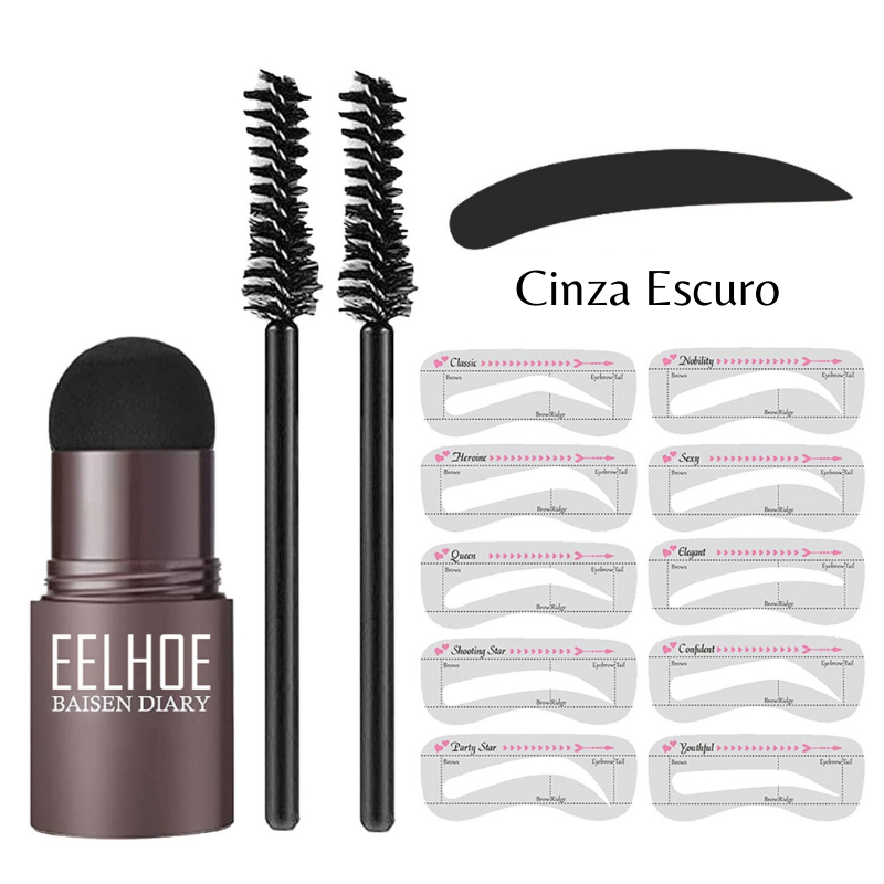 Kit Modelador de Sobrancelhas - Carimbo Perfect Eyebrow