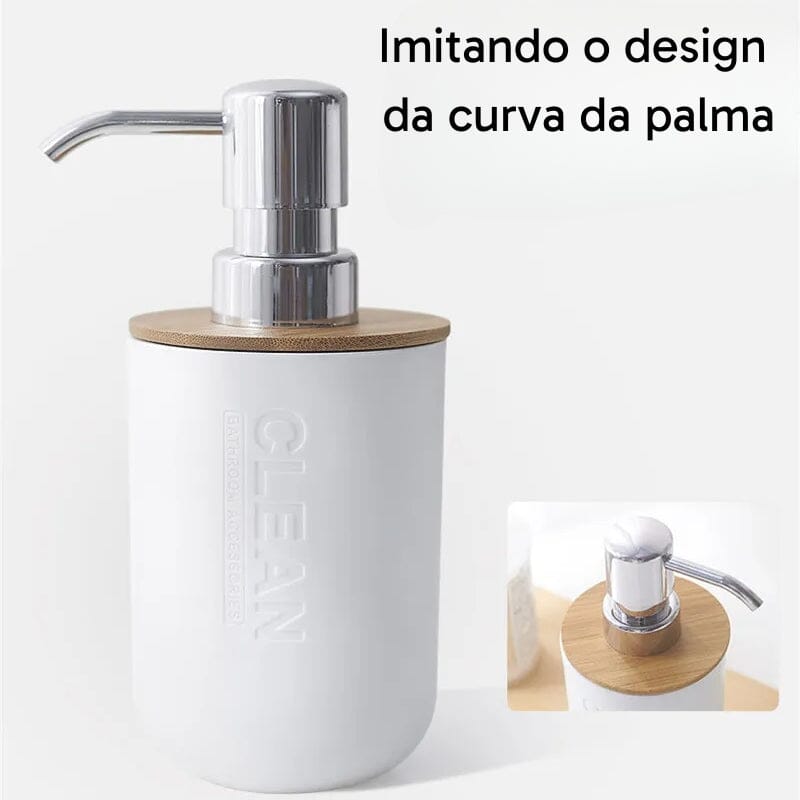 Kit para Banheiro em Bambu - Tazzi